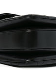 Lambskin Quilted Small Trendy CC Flap Dual Handle Bag Black