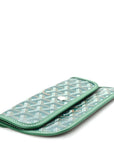 Goyardine Pouch Green