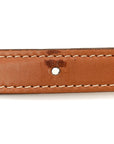 Natural Calfskin Medium Classic Box Flap Bag Tan