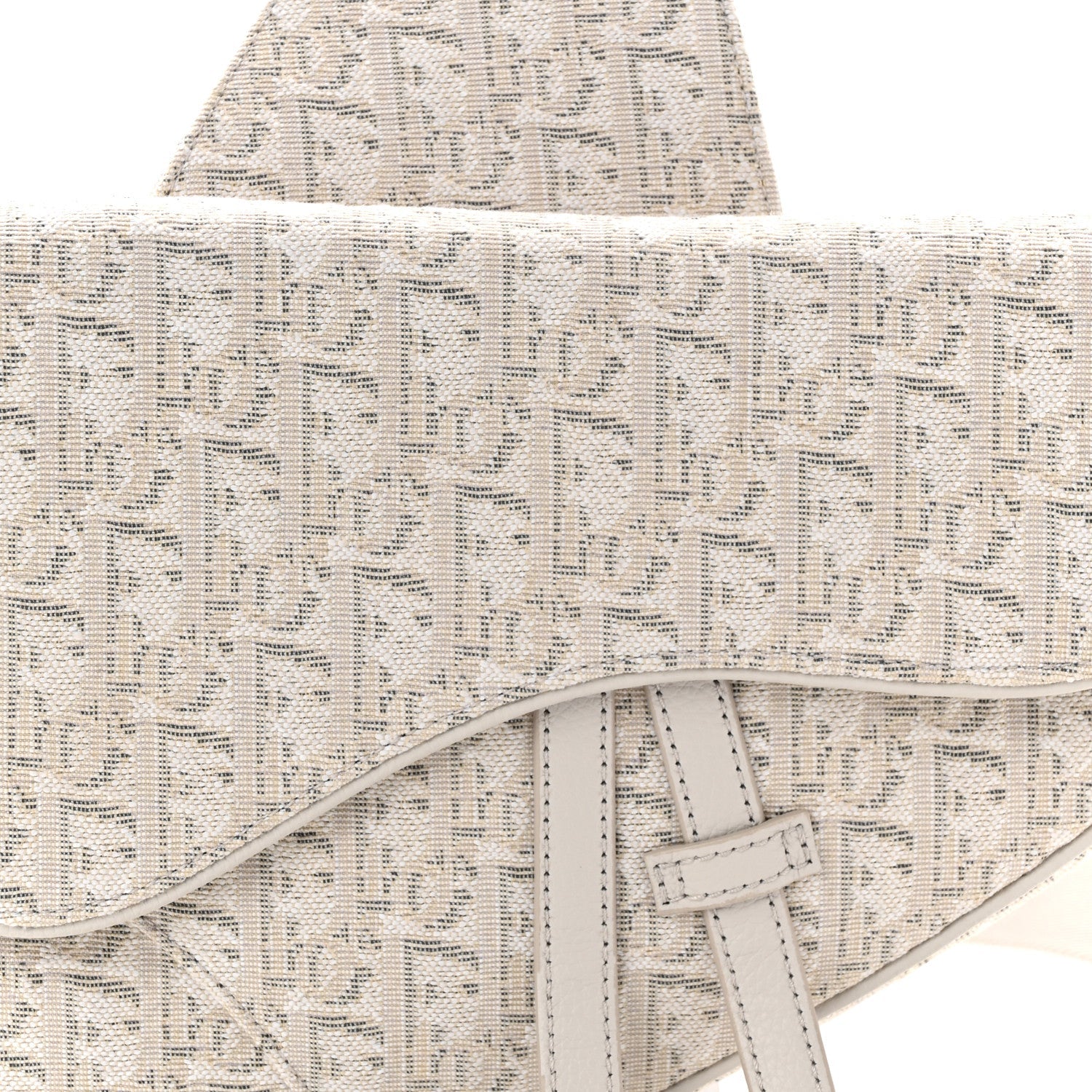 Oblique Mens Saddle Bag Grey