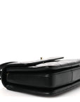 Lambskin Quilted Small Trendy CC Dual Handle Flap Bag Black