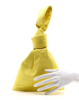 Calfskin Mini BV Twist Yellow
