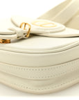 Box Calfskin Small Bobby Bag White