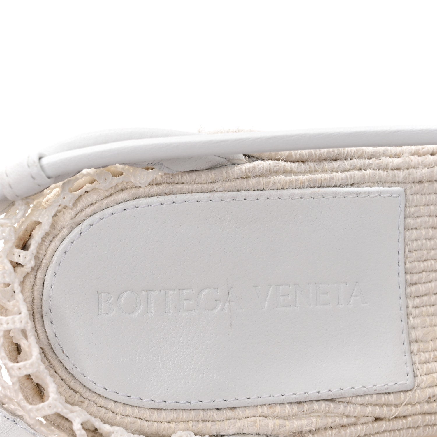 Mesh Lambskin Sporty Web Stretch Ankle Tie Espadrilles 37 Optic White