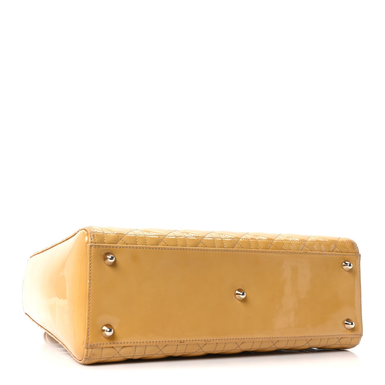 Patent Cannage Large Lady D1OR Beige