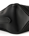 Re-Nylon Vitello Large Aimee Shoulder Bag Black