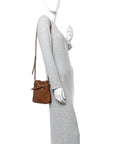 Nappa Aviator Pouch Bag Rovere