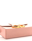 Smooth Calfskin Micro 30 Montaigne Flap Bag Pale Pink