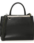 Vitello Elite Apple Charm Petite 2Jours Tote Black
