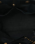 Calfskin Medium Deauville Tote Black